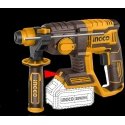 Ingco CRHLI202081 cordless drilling hammer incl. battery and charger