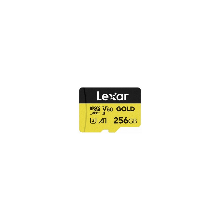 Memory card LEXAR MICROSD GOLD UHS-II, R280/W100 C10/A1/U3 (V60) 128GB – 2