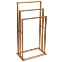 Bathroom solutions bamboo towel rack with 3 rods Bathroom solutions bamboo towel rack with 3 rods