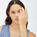 Sagapo Wisdom SWI34 sintetinis perlas atviras plieno žiedas Sagapo Wisdom SWI34 sintetinis perlas atviras plieno žiedas