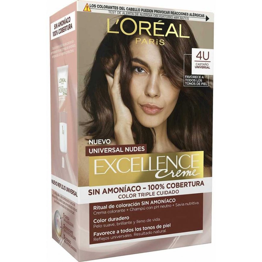 Ilgalaikiai dažai L'Oreal Make Up Excellence Ruda