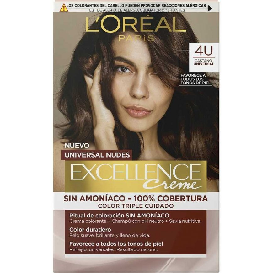 Long-lasting hair dye L'Oreal Make Up Excellence Brown – 3