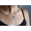Beneto Luxury pakabukas su mėlynu cirkoniu AGH449 Beneto Luxury pakabukas su mėlynu cirkoniu AGH449