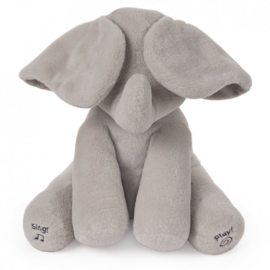 GUND Interaktiivinen pehmolelu elefantti Flappy, 30 cm – 2