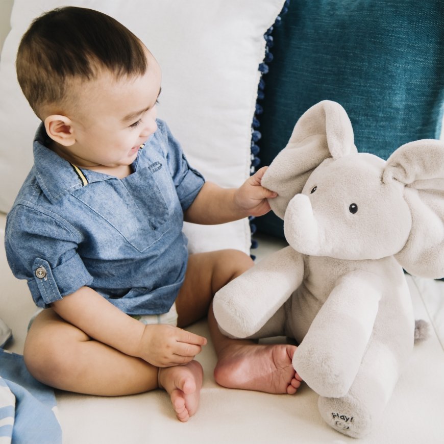 GUND Pliušinis drambliukas Flapis, 30 cm – 3