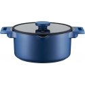 Pot with coating Qualum Ceramic Cobalt 28 cm AMBITION Pot with coating Qualum Ceramic Cobalt 28 cm AMBITION