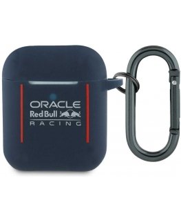 Red Bull Red Bull Red Bull Silicone Logo & Lines AirPods 1/2 Blue