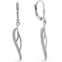 Brilio Silver Brilio Silver Charming silver earrings with zircons EA270W