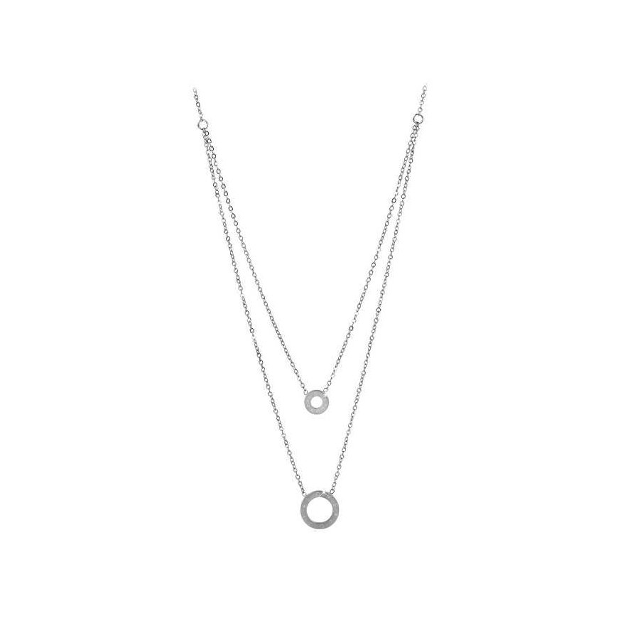 Troli Double Steel Necklace