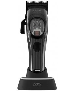 Professional hair clipper OSOM Professional PRIME Cordless Hair Clipper OSOMP01GBL, black