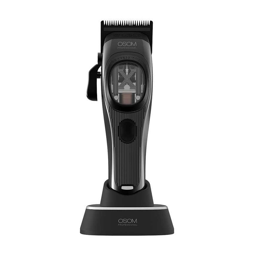 Professional hair clipper OSOM Professional PRIME Cordless Hair Clipper OSOMP01GBL, black