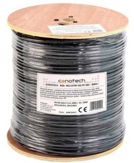 Conotech COAXIN CABLE NS113TRI HQ PE GEL copper leg 300m