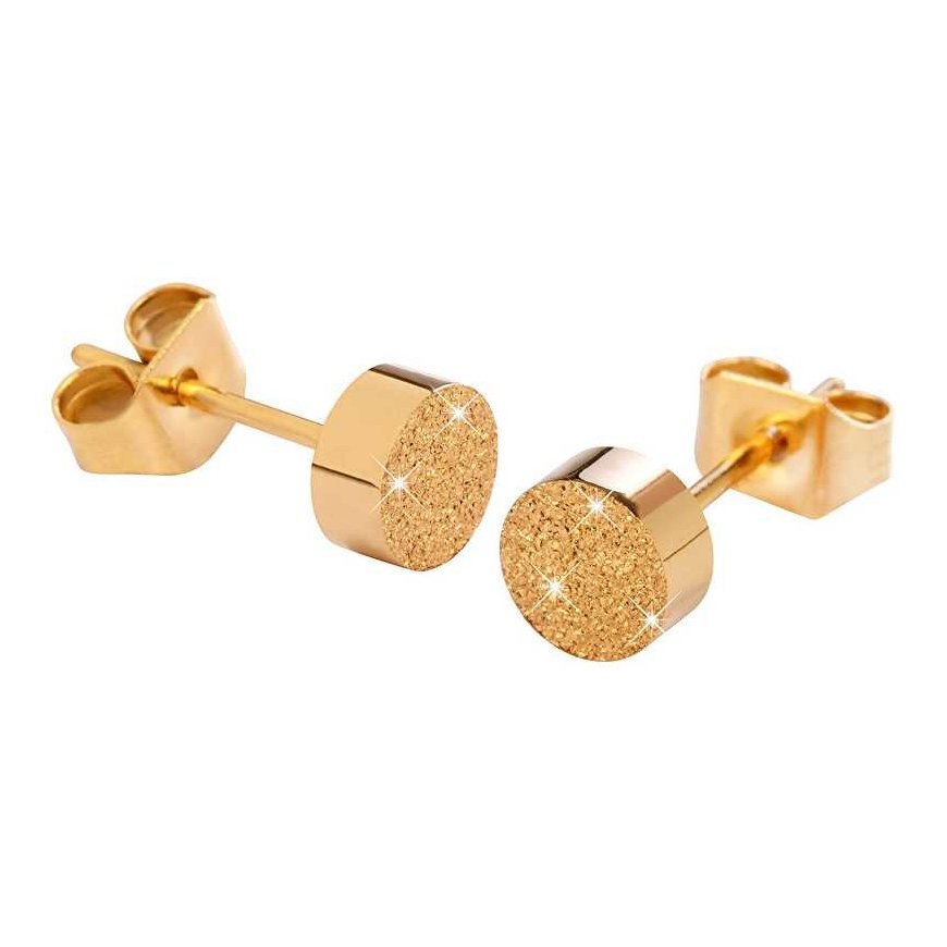 Troli Shiny Gold Earrings KE-004