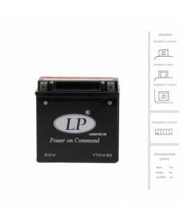 Landport Akumuliatorius 12 Ah 200A EN 12V