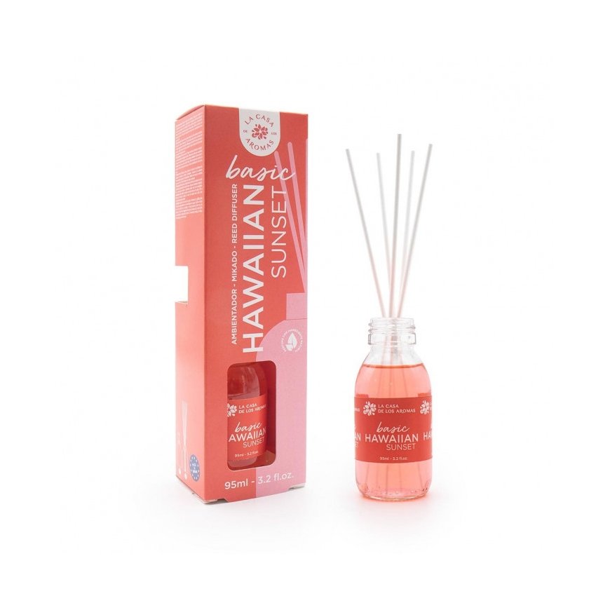 LA CASA DE LOS AROMAS_Basic patyczki zapachowe Hawaiian Sunset 95ml