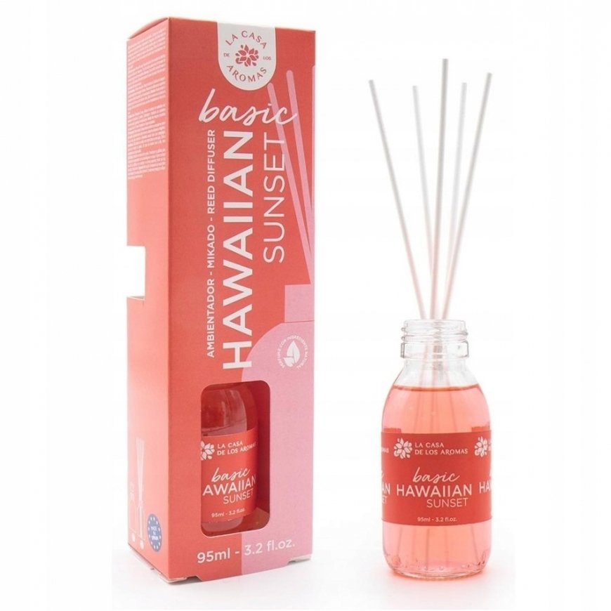 LA CASA DE LOS AROMAS_Basic patyczki zapachowe Hawaiian Sunset 95ml – 2
