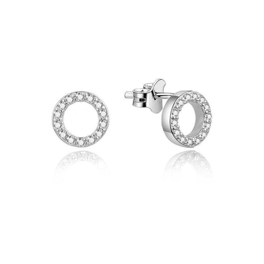 Beneto Sparkling silver earrings AGUP1461