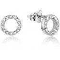Beneto Sparkling hopea korvakorut AGUP1461 Beneto Sparkling hopea korvakorut AGUP1461