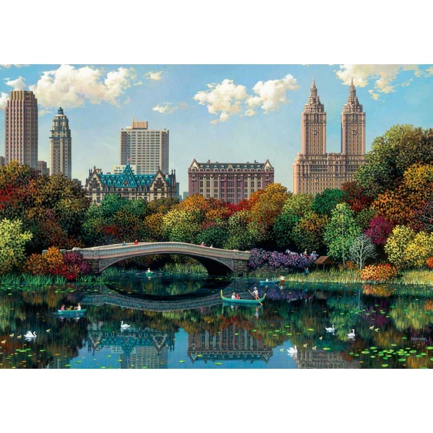 Dėlionė Ravensburger Puzzle 1000 pc New York's Bow Bridge – 2