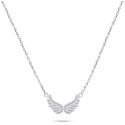 Brilio Silver Brilio Silver Delicate silver necklace Angel wings NCL84W