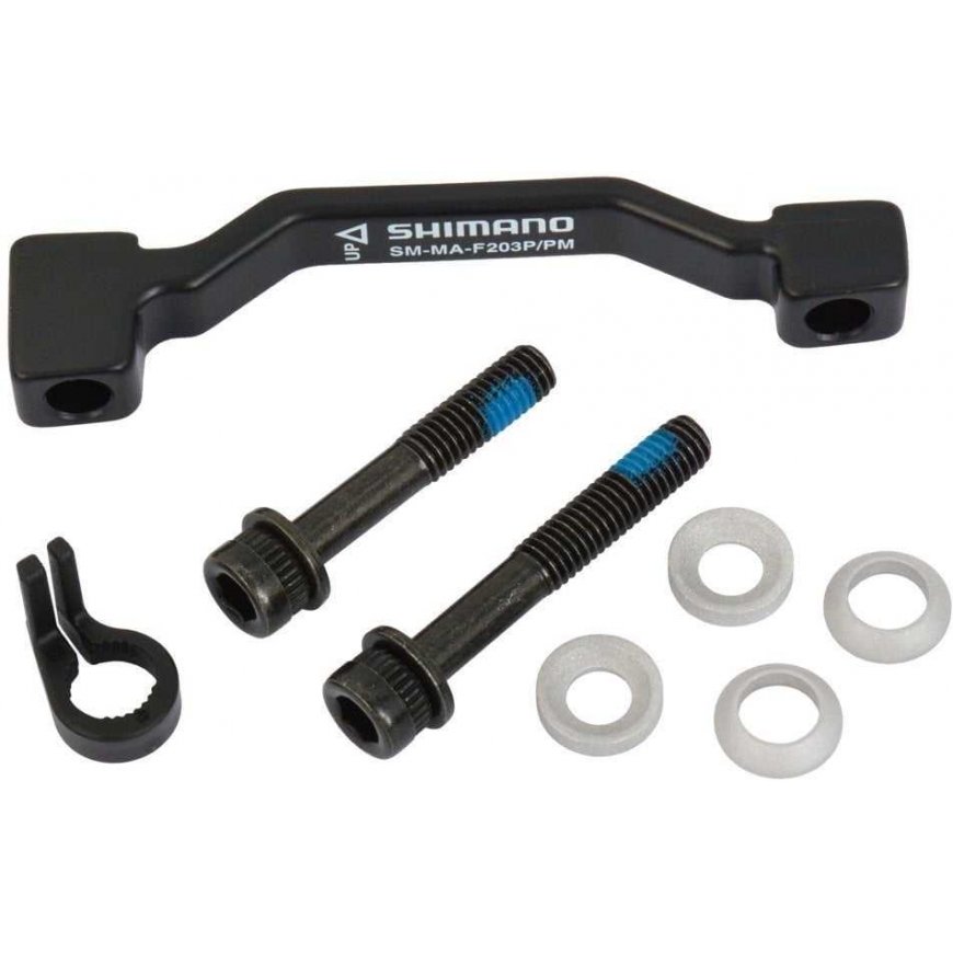 Caliper adapter 203 mm for Shimano SM-MA-F203 Post / Post discs