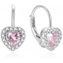 Beneto Romantic Heart-Shaped Earrings AGUC1273DL Beneto Romantic Heart-Shaped Earrings AGUC1273DL
