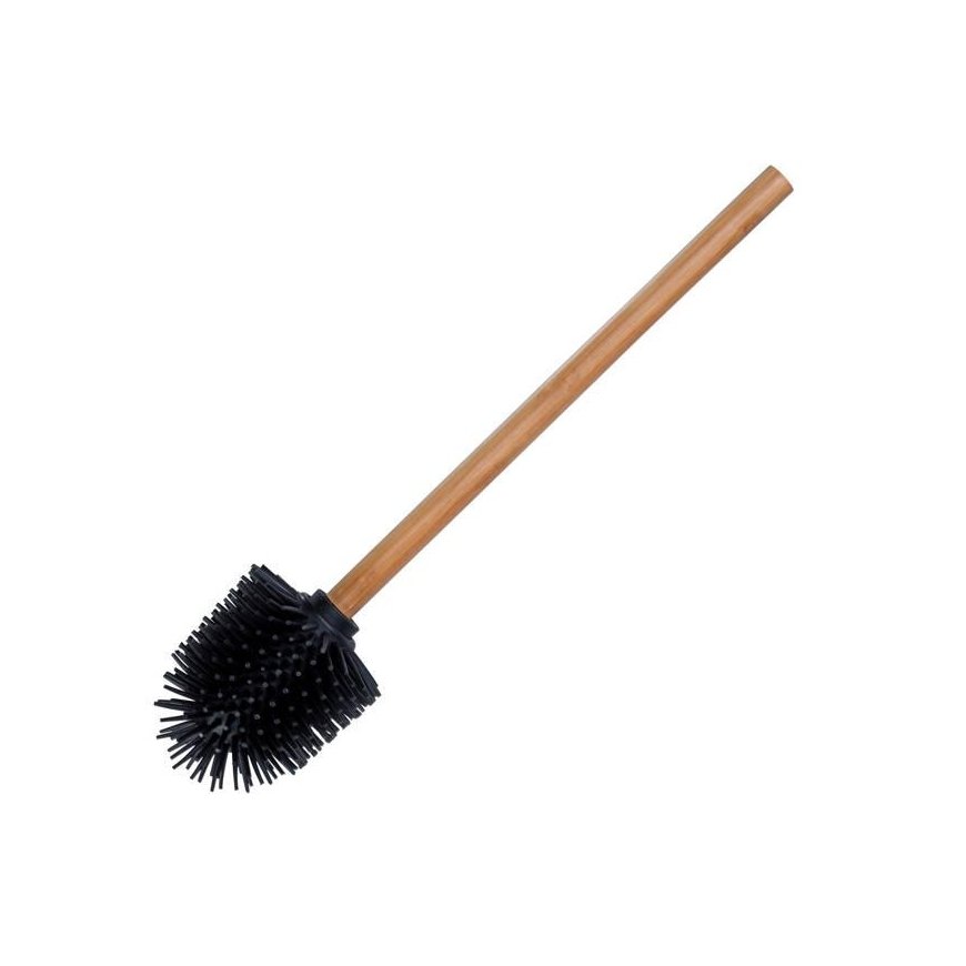 Wenko black silicone toilet brush