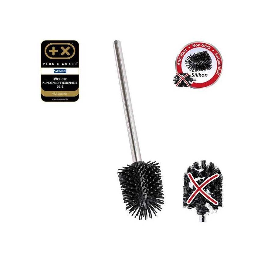 Wenko black silicone toilet brush – 2