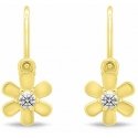Brilio Silver Design Girls Gold Plated Earrings Flowers EA193Y Brilio Silver Design Girls Gold Plated Earrings Flowers EA193Y
