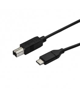 StarTech.com USB2CB50CM USB кабель USB 2.0 0,5 m USB C USB B Черный