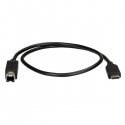 StarTech.com USB2CB50CM USB кабель USB 2.0 0,5 m USB C USB B Черный