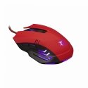 White Shark HANNIBAL 2 Red kompiuterio pelė Žaidimams Dešinės rankos USB A tipo Optinis 3200 DPI White Shark HANNIBAL 2 Red kompiuterio pelė Žaidimams Dešinės rankos USB A tipo Optinis 3200 DPI