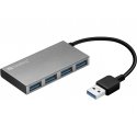 Sandberg 133-88 jaotur USB 3.2 Gen 1 (3.1 Gen 1) Type-A 5000 Mbit/s Valge Sandberg 133-88 jaotur USB 3.2 Gen 1 (3.1 Gen 1) Type-A 5000 Mbit/s Valge