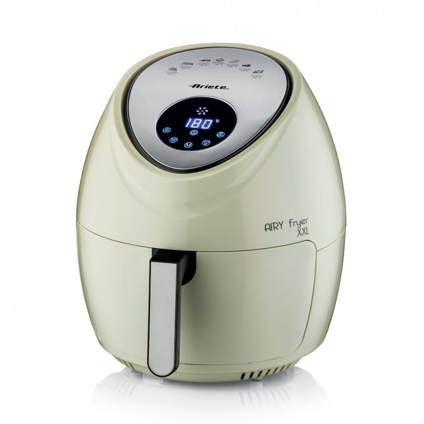 Ariete 4618/02 Viens 7 L Atsevišķs 1800 W Karstā gaisa fritētājs Bēšs, Nerūsējošs tērauds