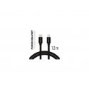 Swissten Textile USB-C - Lightning MFi Data and Charging Cable 1.2m