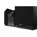 Sharp XL-B512(BK) kodin äänentoistolaite Kodin mikroaudiojärjestelmä 45 W musta Sharp XL-B512(BK) kodin äänentoistolaite Kodin mikroaudiojärjestelmä 45 W musta