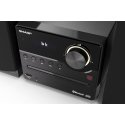Sharp XL-B512(BK) mājas stereo ierīce Mājas audio mikrosistēma 45 W Melns Sharp XL-B512(BK) mājas stereo ierīce Mājas audio mikrosistēma 45 W Melns