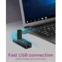 ICY BOX IB-HUB1419-LAN USB 3.2 Gen 1 (3.1 Gen 1) Type-A Black ICY BOX IB-HUB1419-LAN USB 3.2 Gen 1 (3.1 Gen 1) Type-A Black