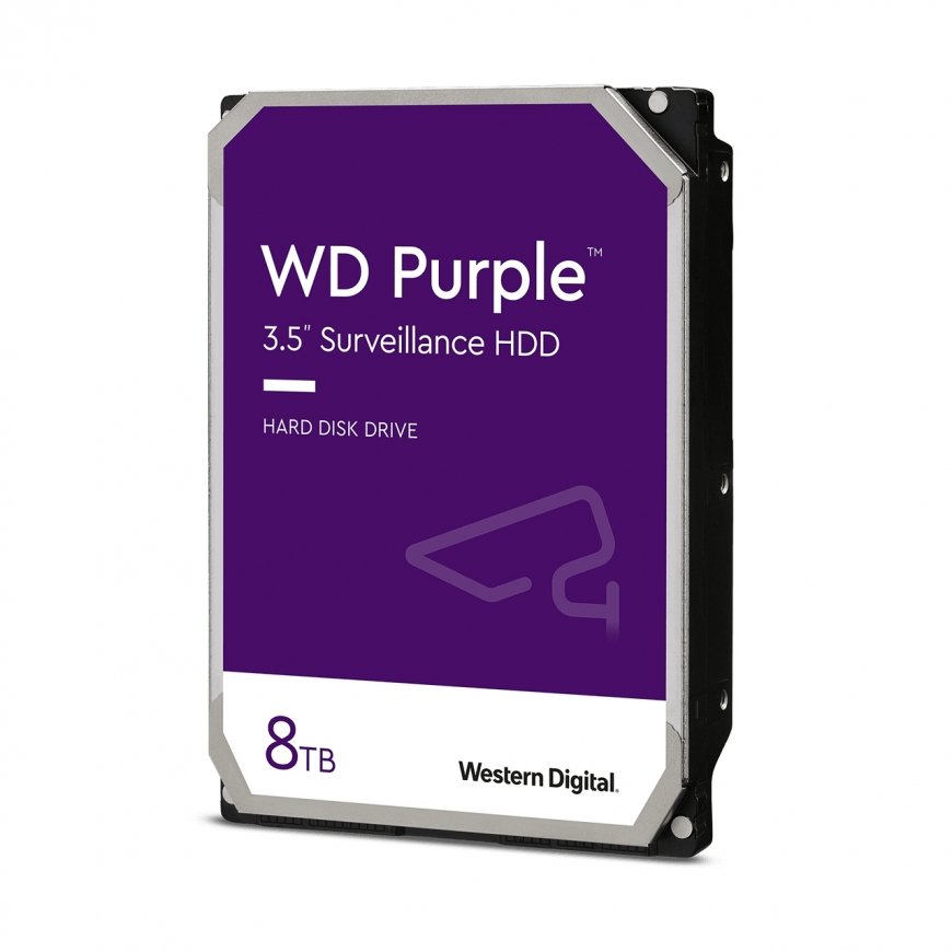 Western Digital WD Purple vidinis kietasis diskas 8 TB 5640 RPM 128 MB 3.5" „Serial ATA III“