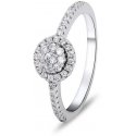Brilio Silver Beautiful silver ring with zircons RI029W Brilio Silver Beautiful silver ring with zircons RI029W