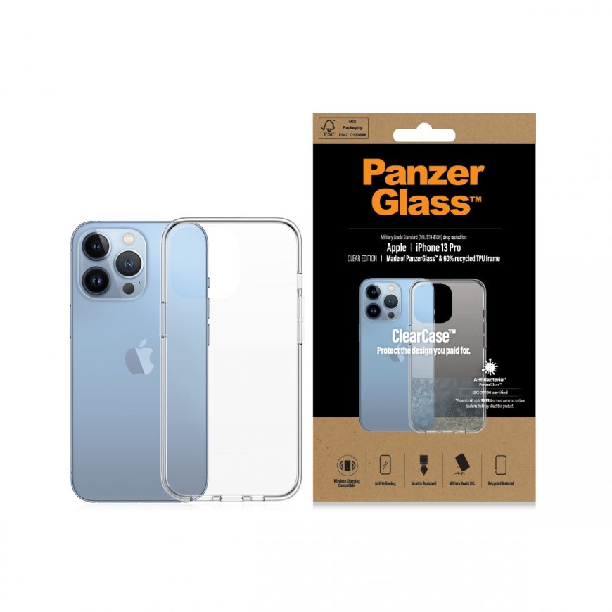 PanzerGlass 0322 matkapuhelimen suojakotelo Suojus Läpinäkyvä – 3