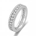 Beneto Silver ring with zircons AGG325 Beneto Silver ring with zircons AGG325