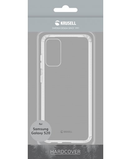 Krusell Essentials HardCover Samsung Galaxy S20 transparent – 3