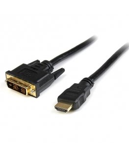 StarTech.com HDDVIMM2M videokaapeli-adapteri 2 m HDMI DVI-D musta