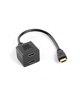 Lanberg AD-0019-BK video splitter HDMI 2x HDMI
