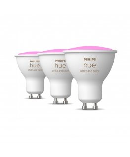 Philips Hue White and colour ambience GU10 – išmanusis prožektorius – (3 vnt. rinkinys)