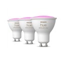 Philips Hue White and colour ambience GU10 – išmanusis prožektorius – (3 vnt. rinkinys) Philips Hue White and colour ambience GU10 – išmanusis prožektorius – (3 vnt. rinkinys)