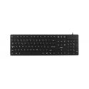 Deltaco TB-501 klaviatūra Universalus USB + PS/2 Juoda Deltaco TB-501 klaviatūra Universalus USB + PS/2 Juoda