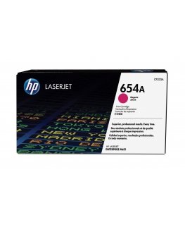 HP 654A, Оригинальный лазерный картридж LaserJet, Пурпурный