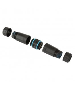 Techly IWP-MD C6-IP68T cable gender changer RJ-45 Black